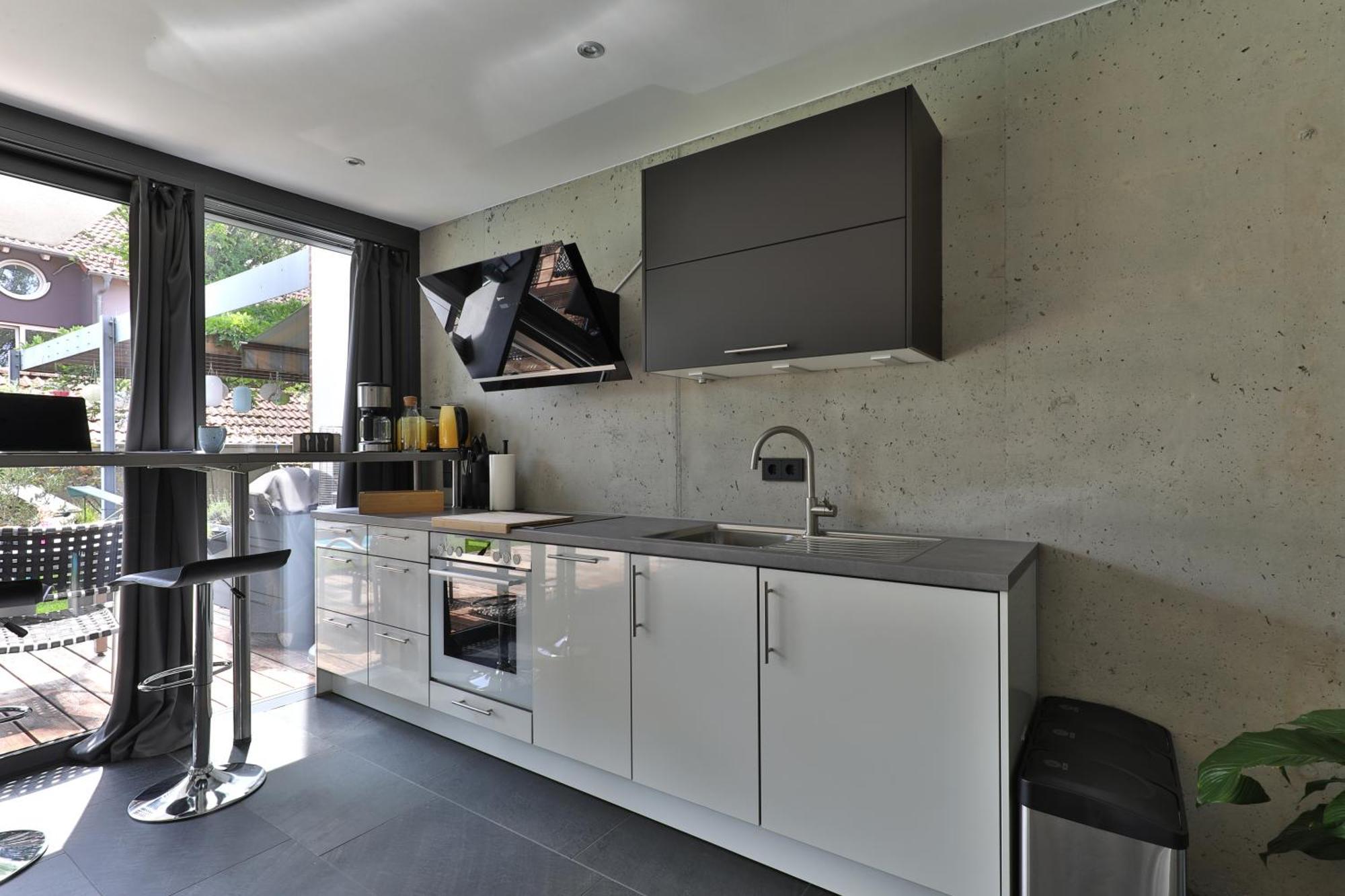 Modernes Studio-Apartment Gersthofen Ngoại thất bức ảnh