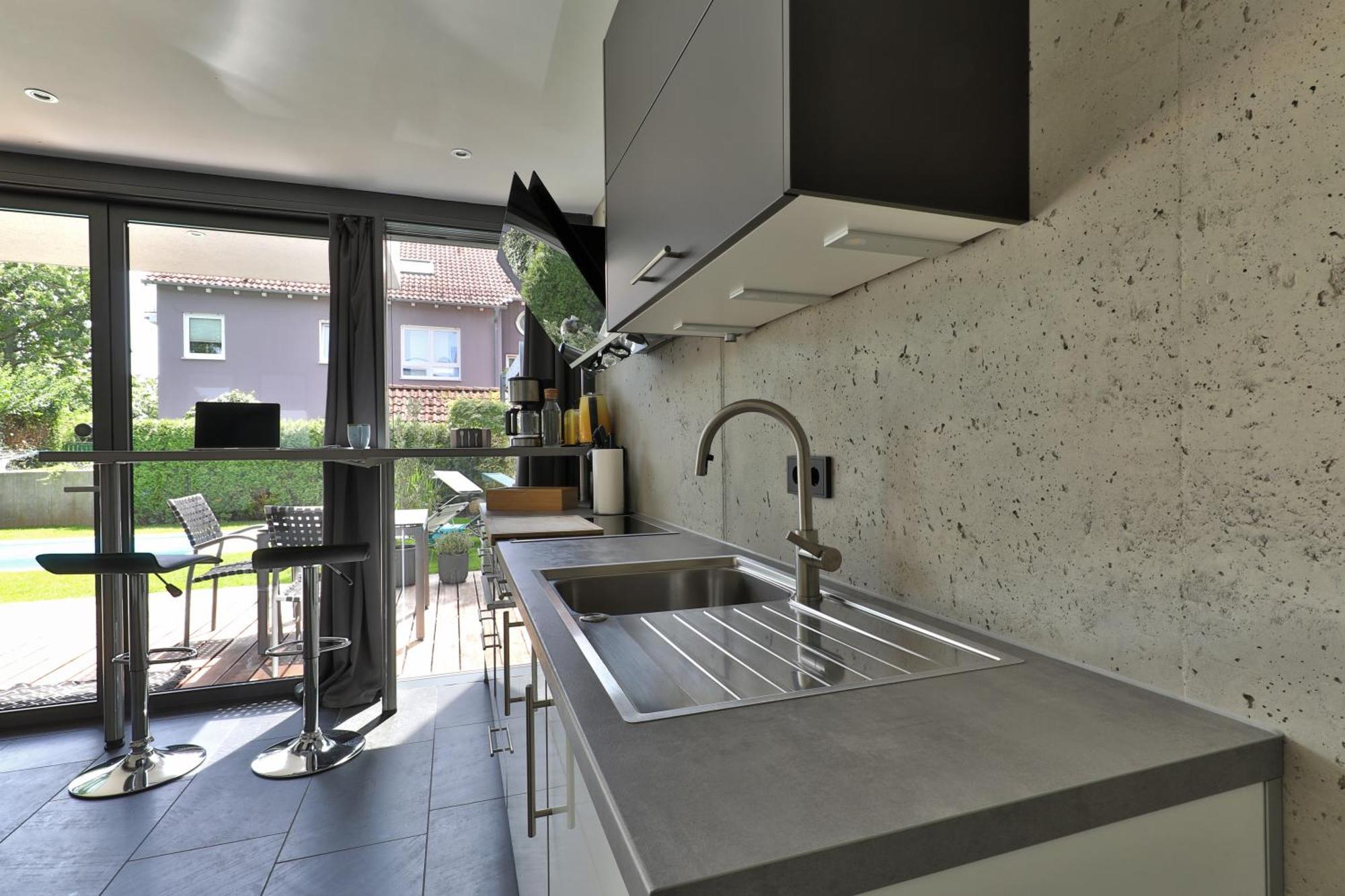 Modernes Studio-Apartment Gersthofen Ngoại thất bức ảnh