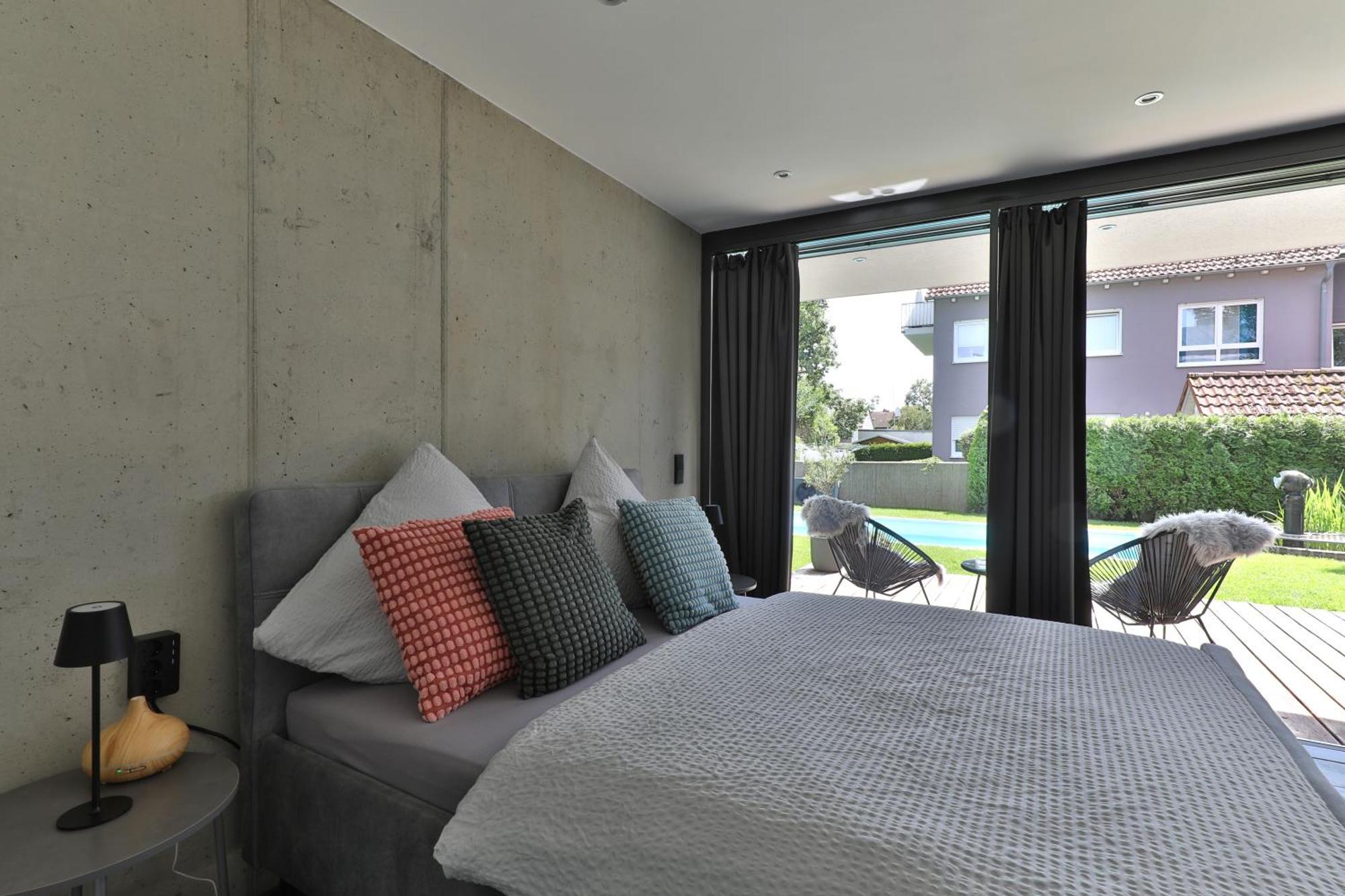 Modernes Studio-Apartment Gersthofen Ngoại thất bức ảnh
